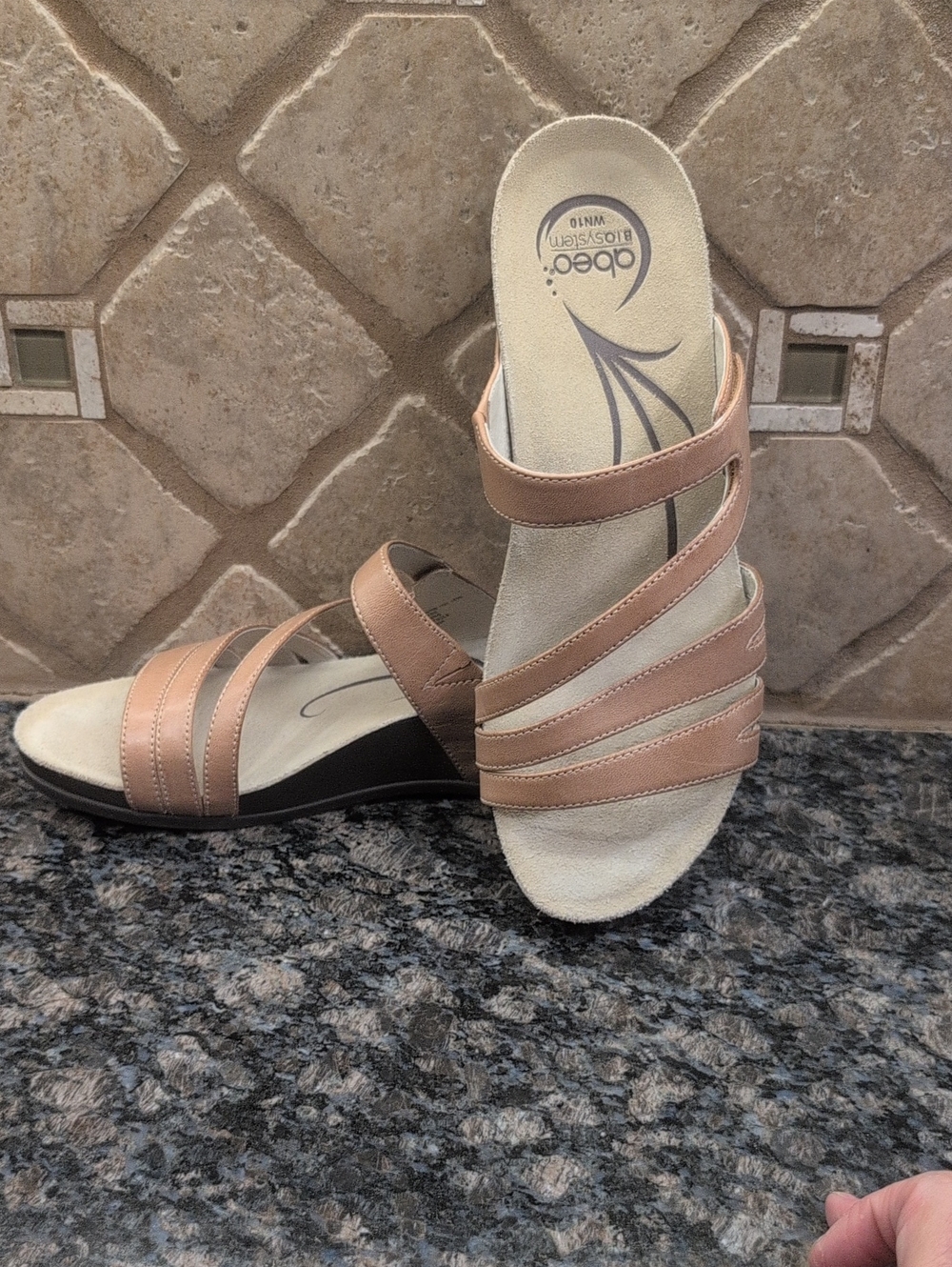ABEO b.i.o. sysyem Comfort Slip-On Sandals for Women.